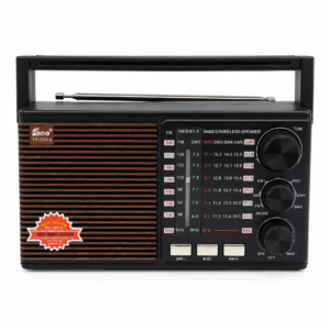 Radio Portátil Solar FP-720-S AM/FM/SW con Bluetooth y MP3
