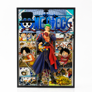 Cuadro Decorativo 3D One Piece – Figura en Relieve