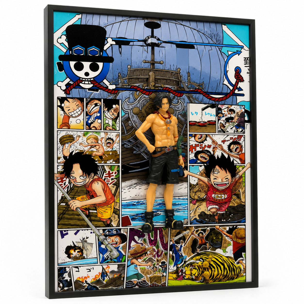 Cuadro Decorativo 3D One Piece – Figura en Relieve - Image 2